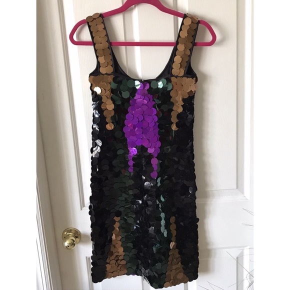 ❌SOLD❌NWT. Miu Miu Paillettes Sequin Dress NWT size 38 - Picture 4 of 7